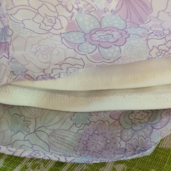 Gap Retro pastel kawaii floral print skirt - Picture 5 of 5